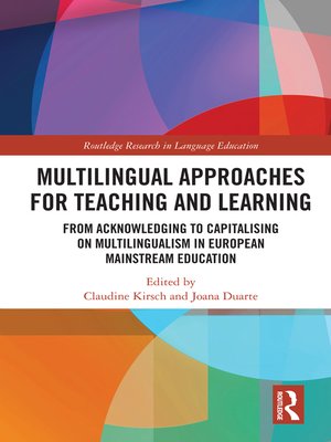 cover image of Multilingual Approaches for Teaching and Learning